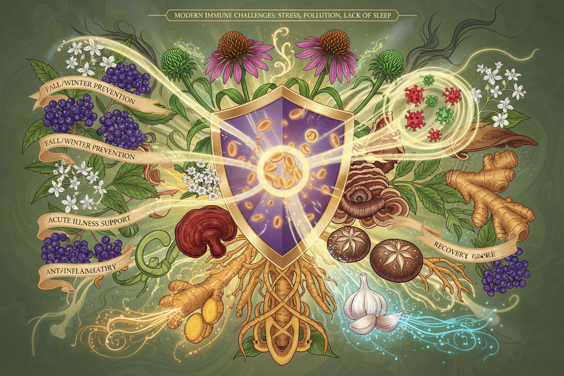 Immune Support Herbs: Building Resilience in Modern Times - Plant Allies for Strong Immunity - Nicole's ritual universe