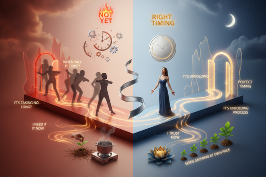 Impatience and Manifestation: Why Timing Matters - Nicole's ritual universe