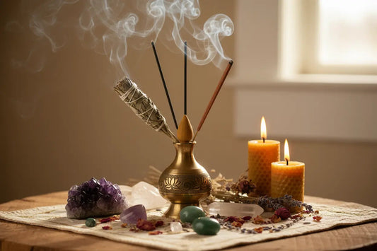 Incense Burning: Complete Guide to Sacred Smoke & Spiritual Cleansing - Nicole's ritual universe