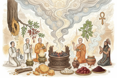 Incense Plants: Frankincense to Sandalwood - Smoke as Prayer & Sacred Resin Traditions