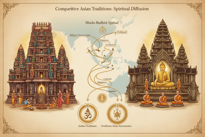 Indian vs Southeast Asian: Hindu-Buddhist Spread