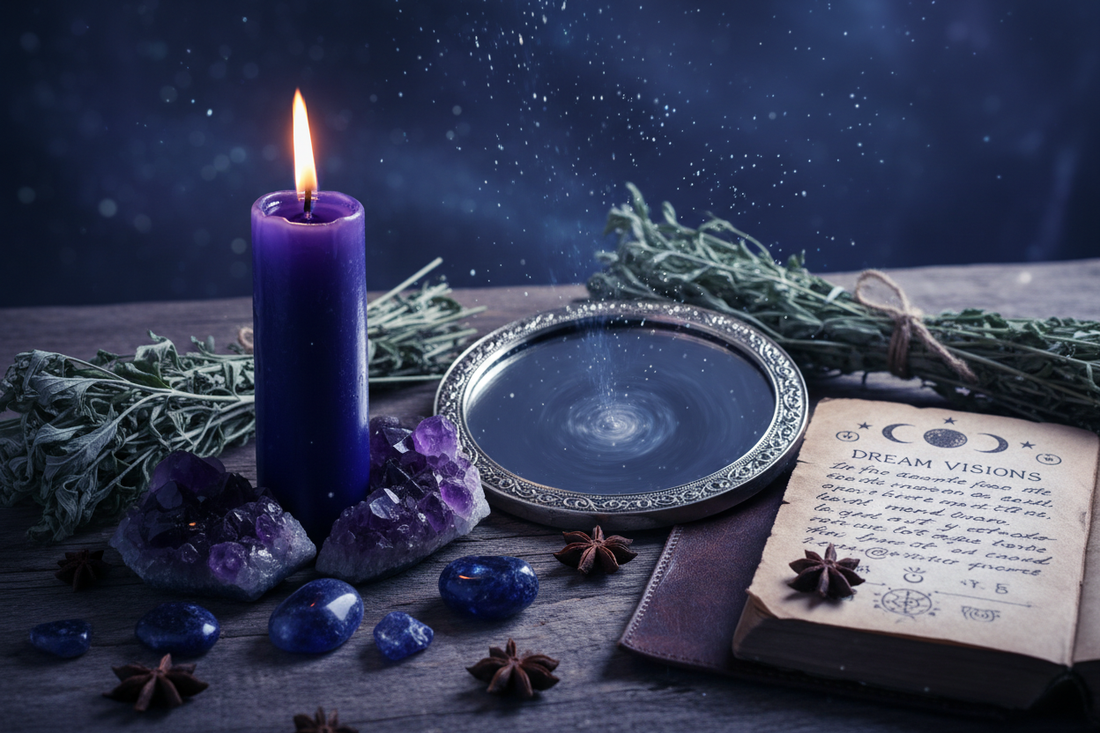 Indigo Magic: Candles, Crystals, Herbs & Rituals for Psychic Vision and Intuition