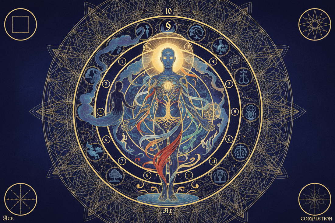 Individuation and the Journey Through 1–10 — From Unconscious Potential to Conscious Wholeness - Nicole's ritual universe