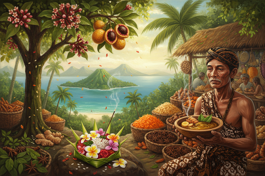 Indonesian Spice Island Magic: Clove, Nutmeg, and Sacred Offerings - Maluku Plant Wisdom & Aromatic Traditions - Nicole's ritual universe