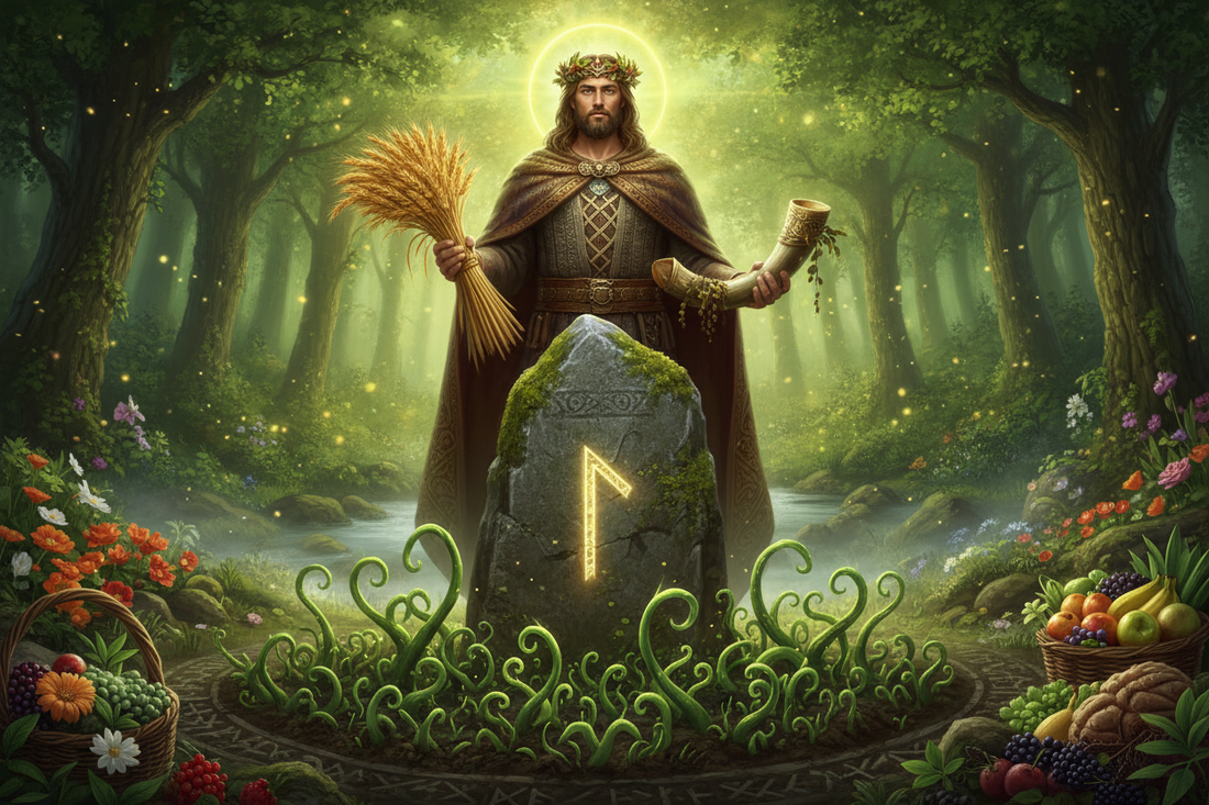 Ingwaz Rune Deep Dive: Norse Mythology & Symbolism - Nicole's ritual universe