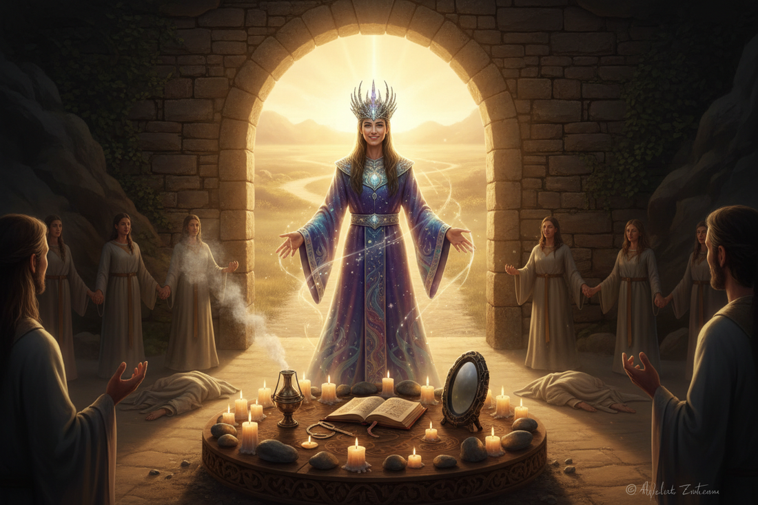 Initiation Ritual: Stepping into New Identity Nicole's ritual universe