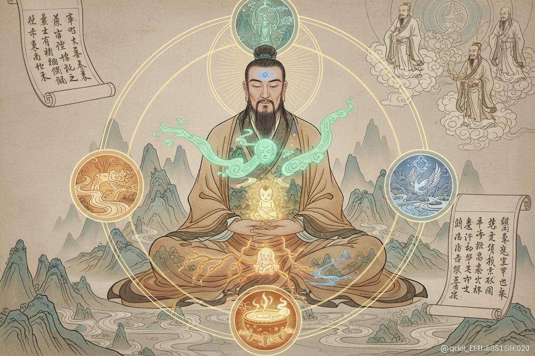 Internal Alchemy (Neidan): Jing-Qi-Shen & the Three Treasures - Nicole's ritual universe
