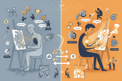 Intrinsic vs Extrinsic Motivation in Creative Work