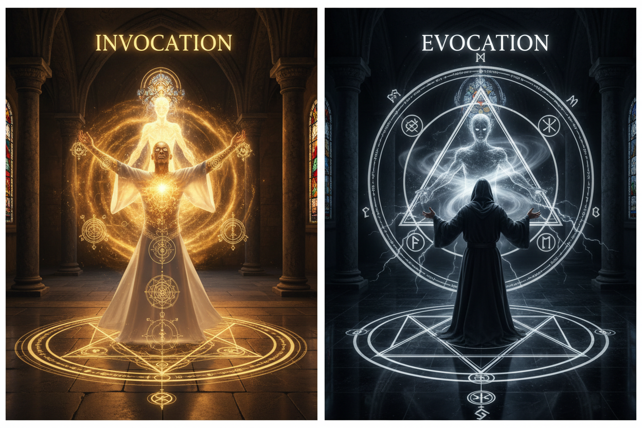 Invocation vs Evocation: Within vs Without | Spirit Work Safety Guide ...