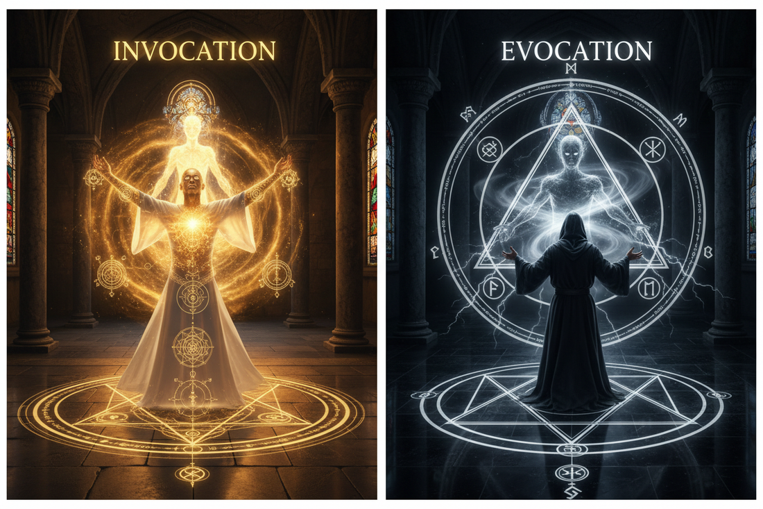 Invocation vs Evocation: Within vs Without