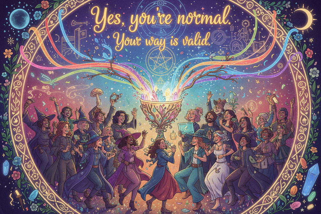 You're Normal: Embracing Your Unique Witchcraft Journey - Nicole's ritual universe