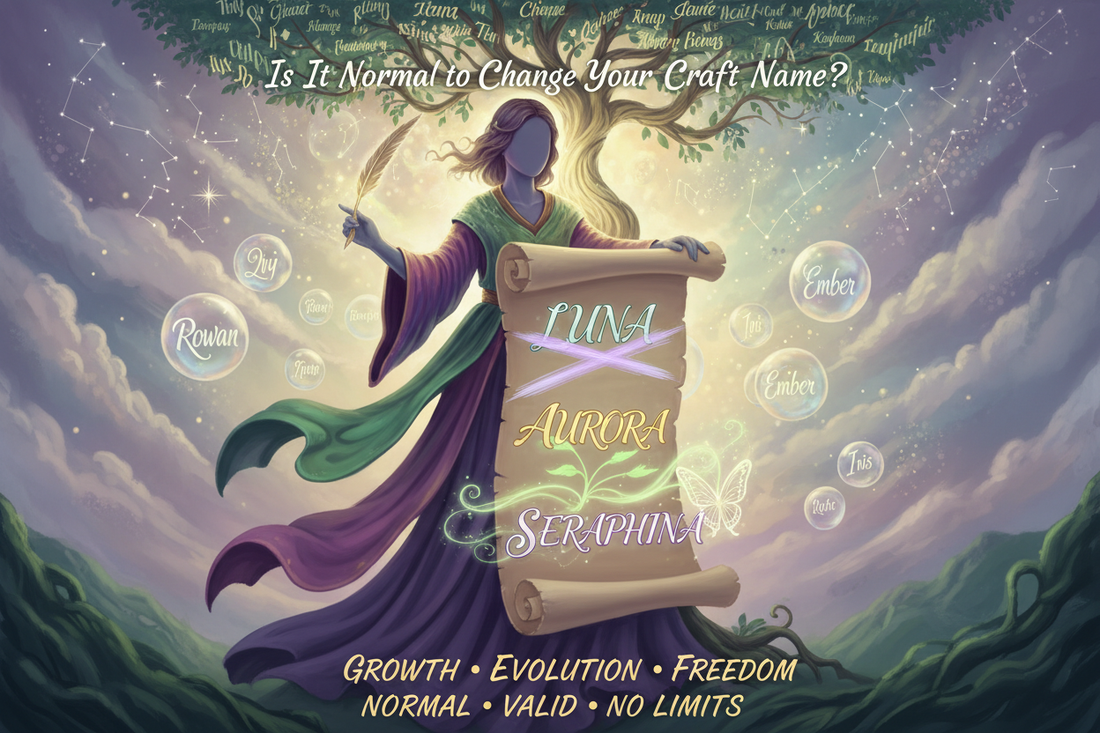 Is It Normal to Change Your Craft Name? - Nicole's ritual universe