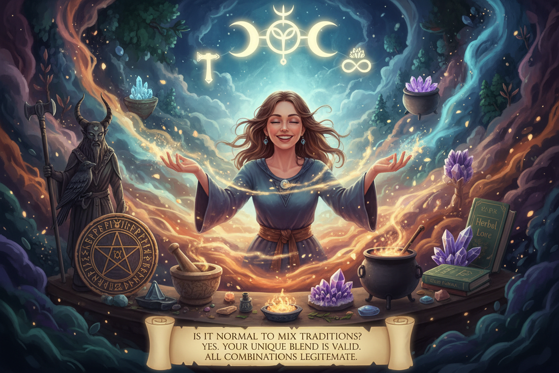 Is It Normal to Mix Traditions? - Nicole's ritual universe