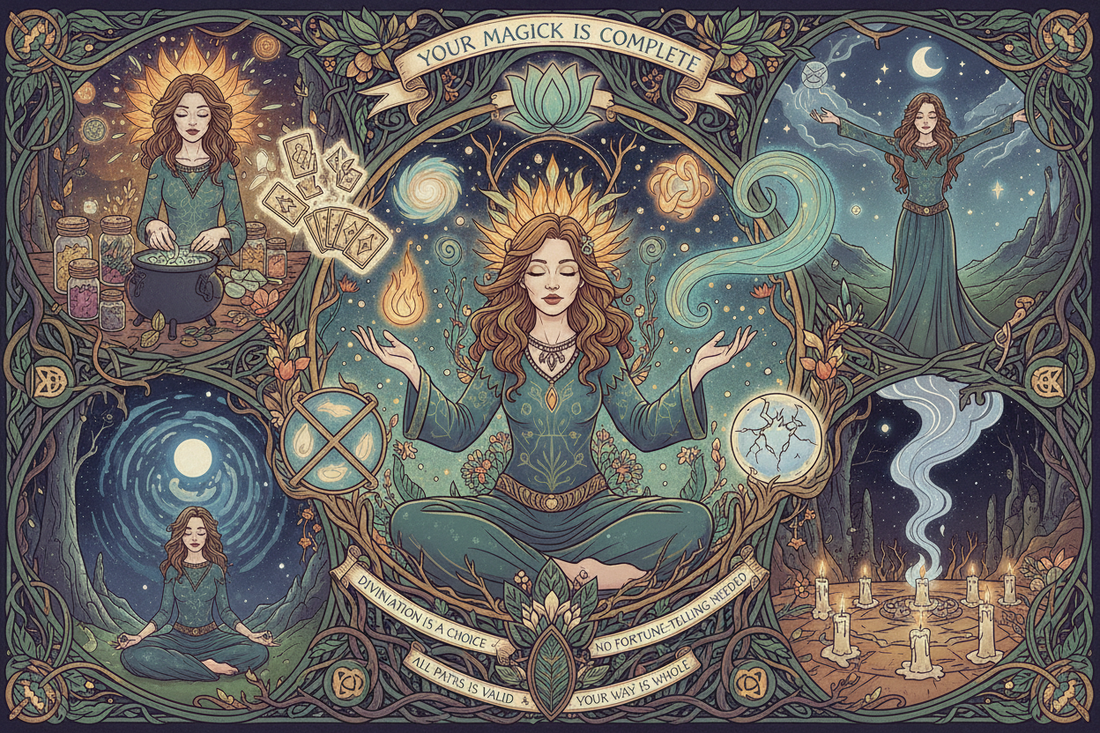 Is It Normal to Not Want to Do Divination? - Nicole's ritual universe