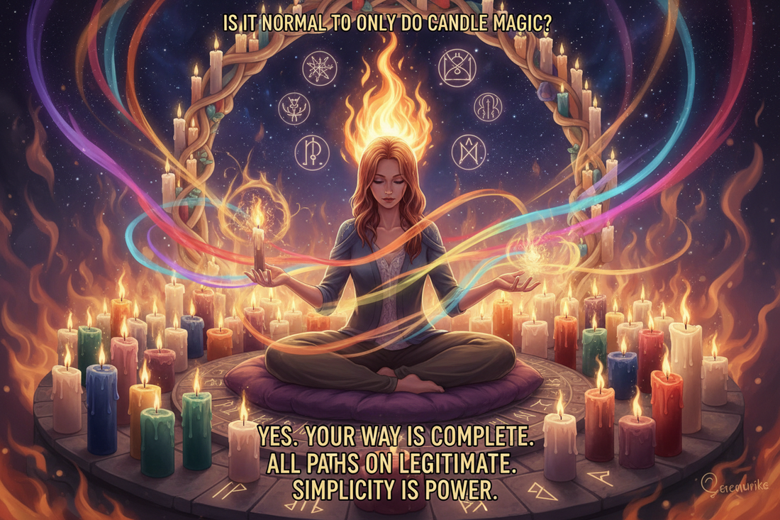 Is It Normal to Only Do Candle Magic? - Nicole's ritual universe