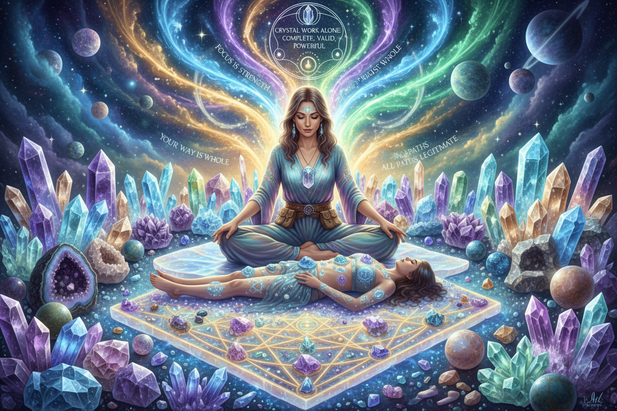 Is It Normal to Only Work with Crystals? | Crystal Practice Validation ...