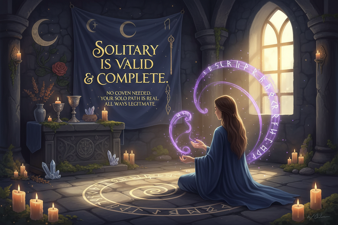 Is It Normal to Prefer Solitary Practice? - Nicole's ritual universe