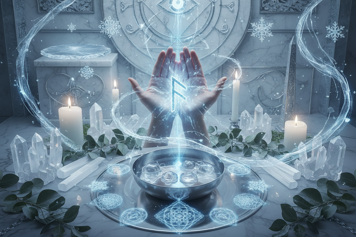 Isa Rune in Practice: Stillness, Clarity & Preservation Rituals ...