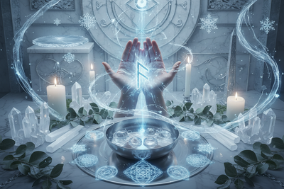 Isa Rune in Practice: Stillness, Clarity & Preservation