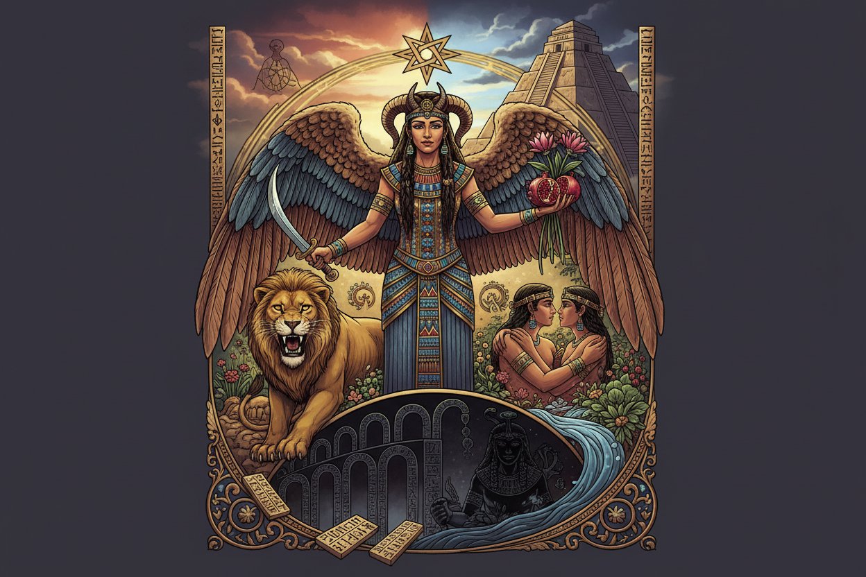 Ishtar/Inanna: Mesopotamian Queen of Heaven | Love and Beauty Complete ...