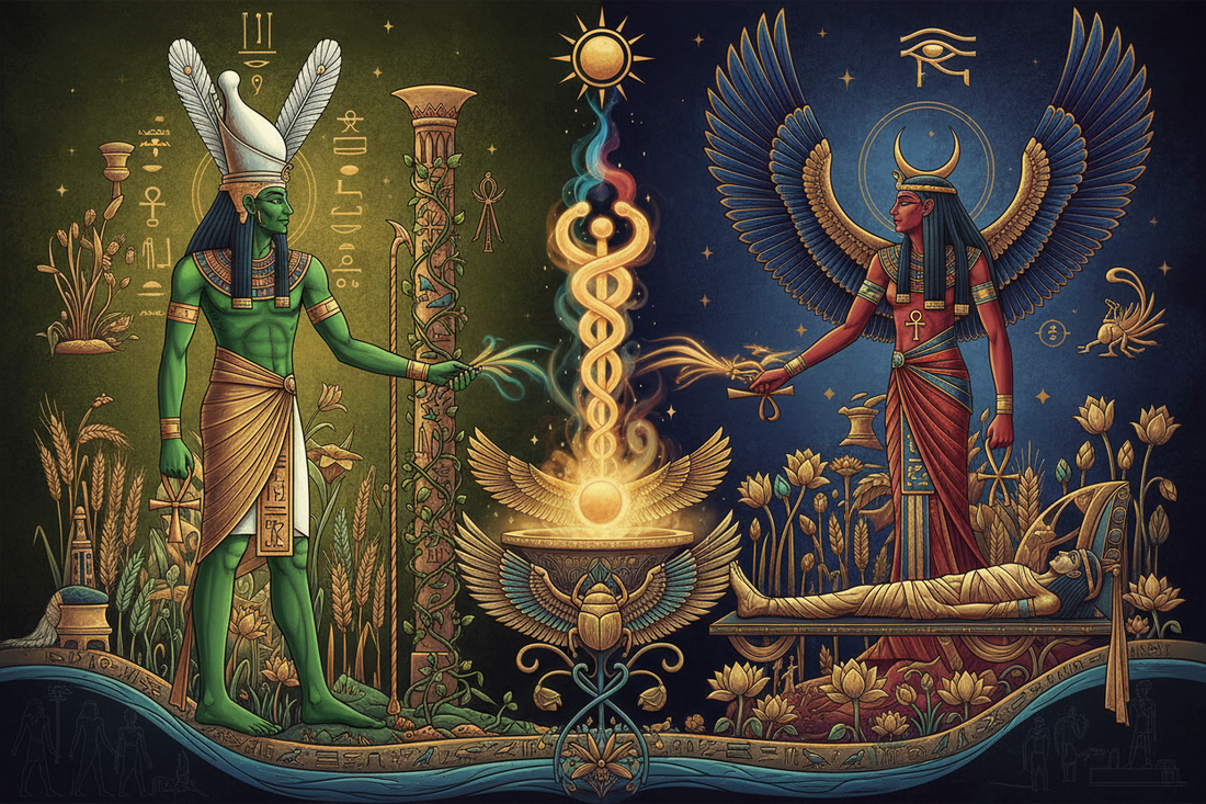 Isis & Osiris: Death, Resurrection & Alchemical Marriage