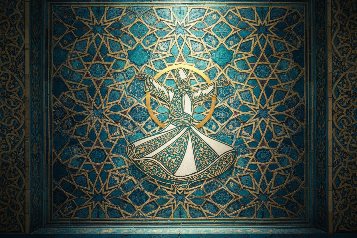 Islamic & Sufi Sacred Symbols: Geometric Patterns, Whirling & Divine ...