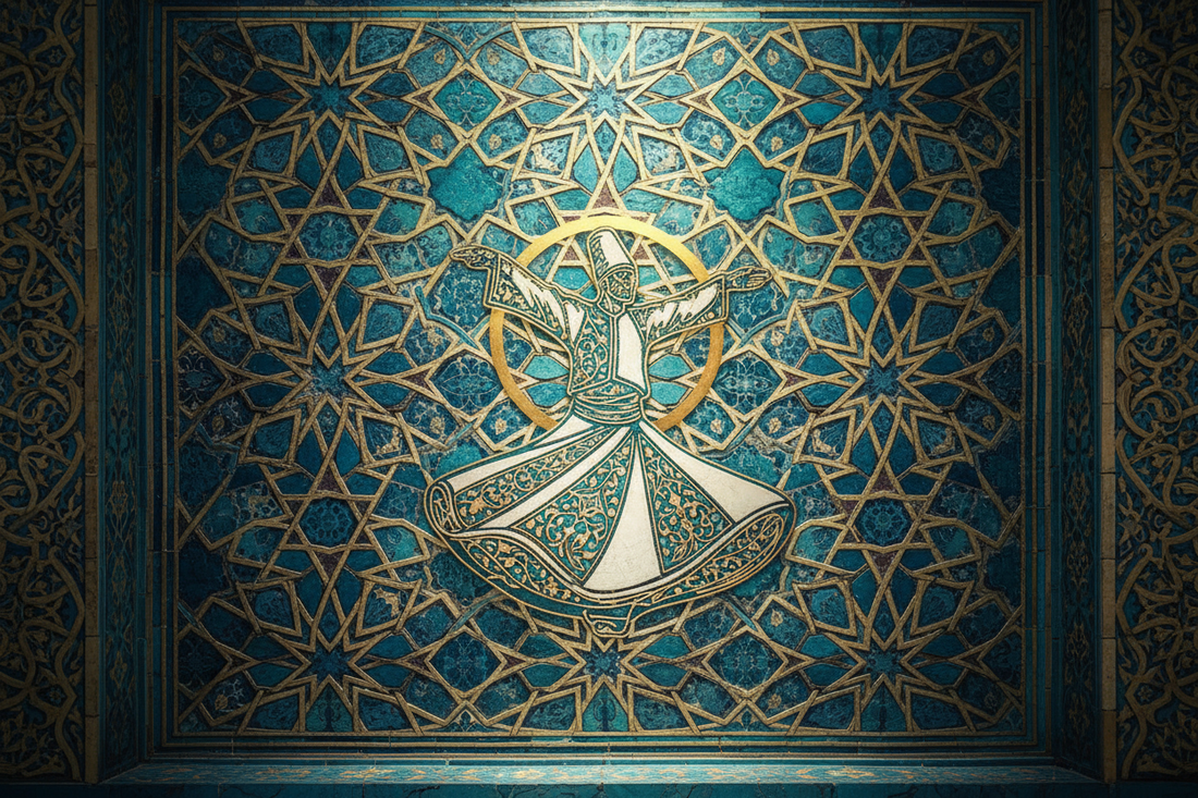 Islamic & Sufi Sacred Symbols: Geometric Patterns, Whirling & Divine Unity