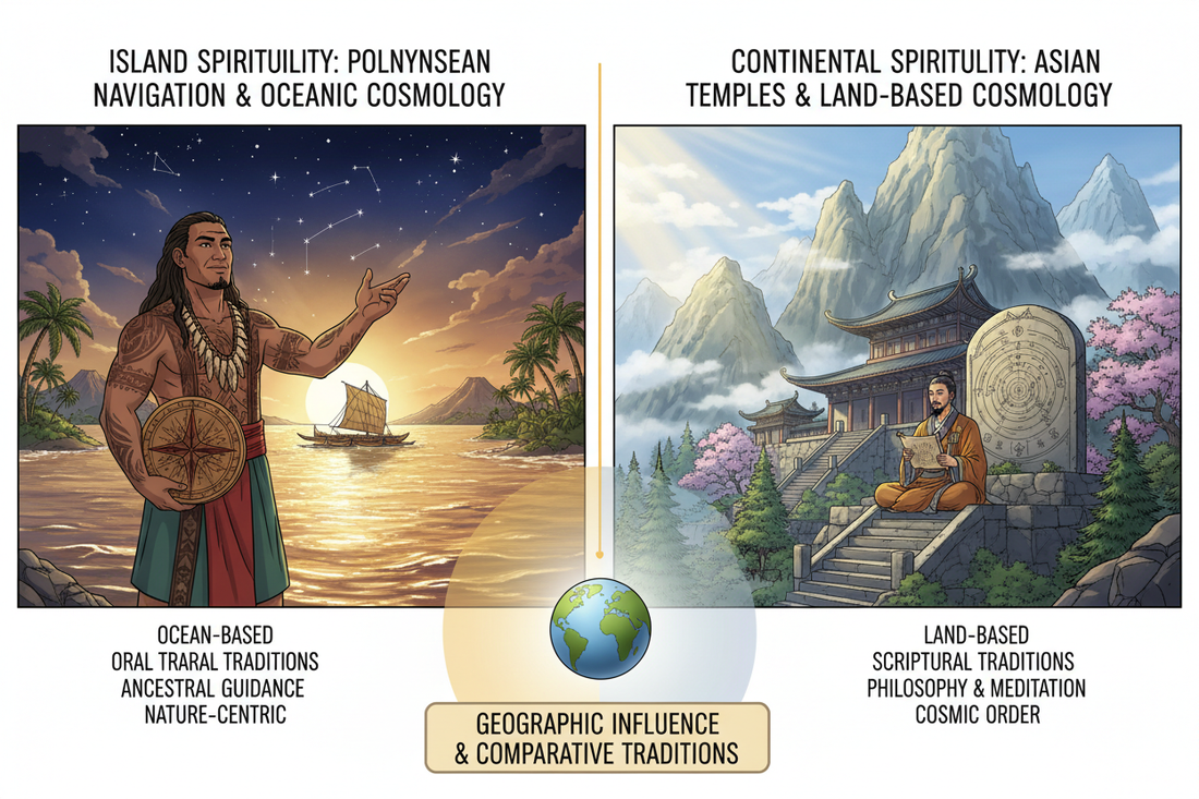 Island vs Continental: Polynesian vs Asian Traditions - Nicole's ritual universe