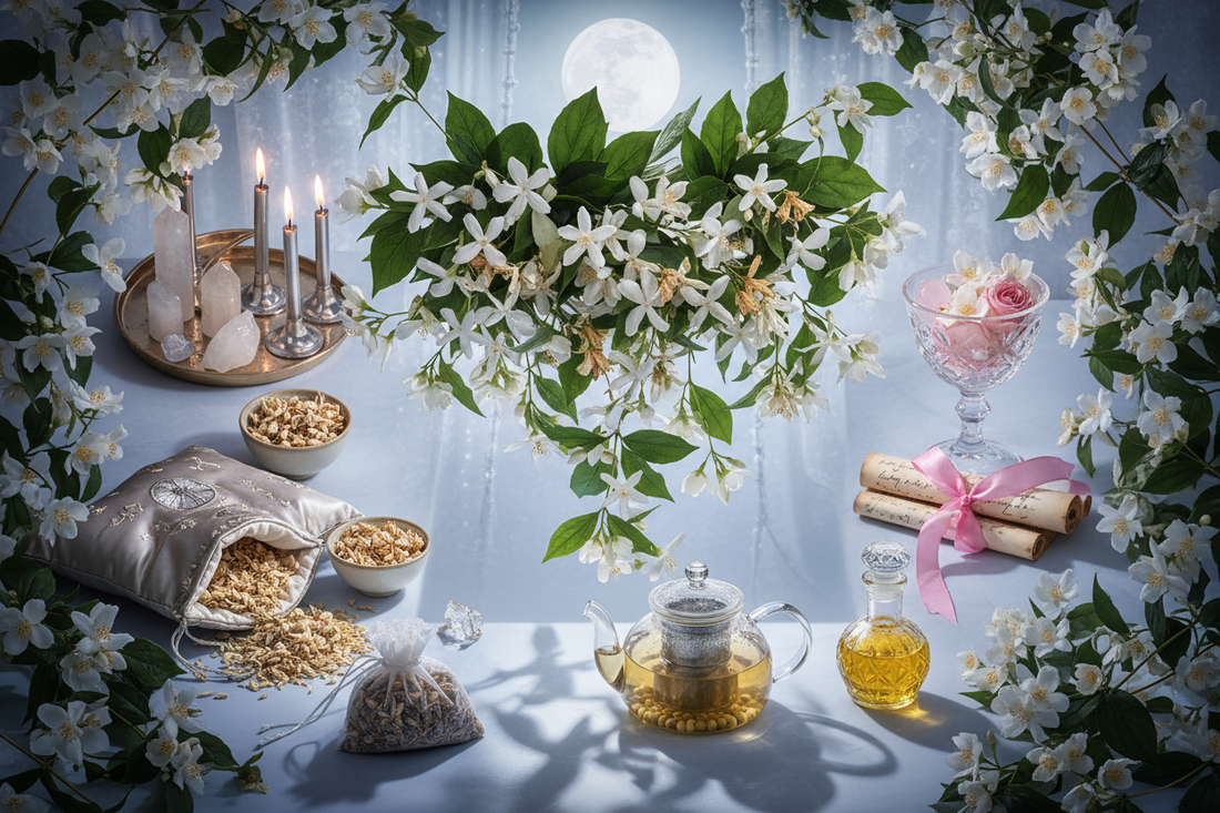 Jasmine Magic: Moon Magic, Dreams & Attraction - Nicole's ritual universe