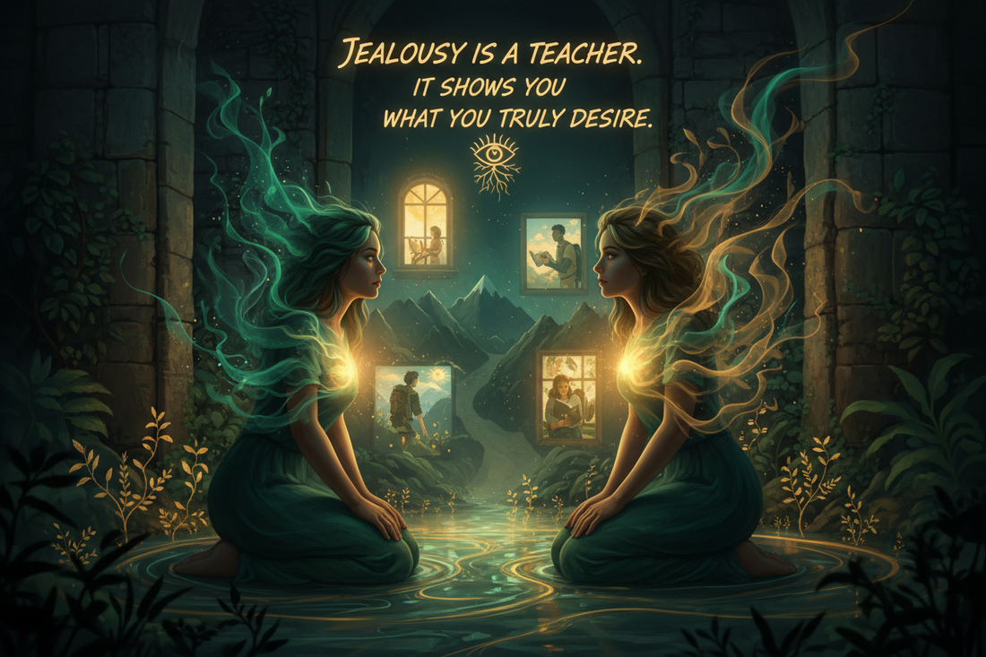 Jealousy Work: Transforming Envy - Nicole's ritual universe