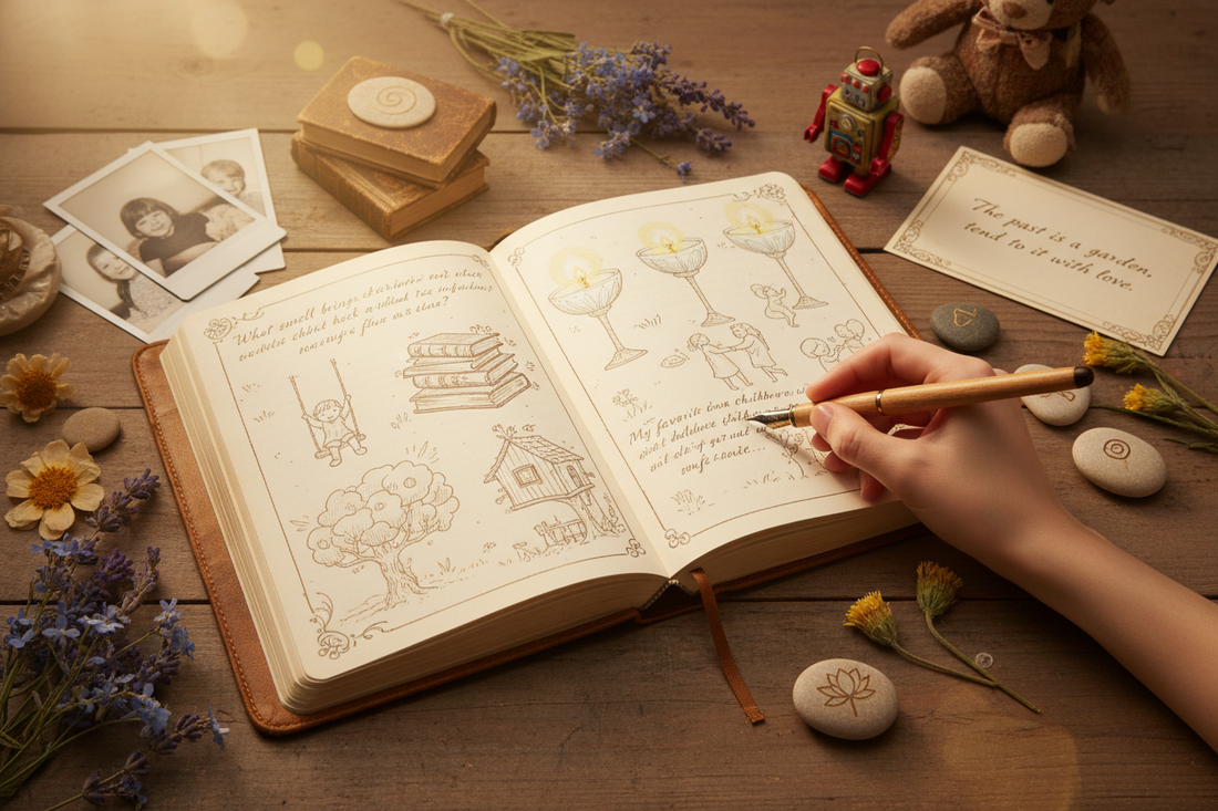 Six of Cups Journal Prompts: 15 Questions for Inner Child & Nostalgia - Nicole's ritual universe