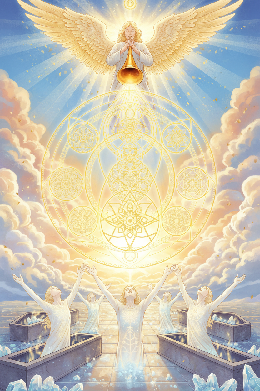 Judgement (Light Path): Tarot Card Meaning, Ritual & Meditation Nicole's ritual universe