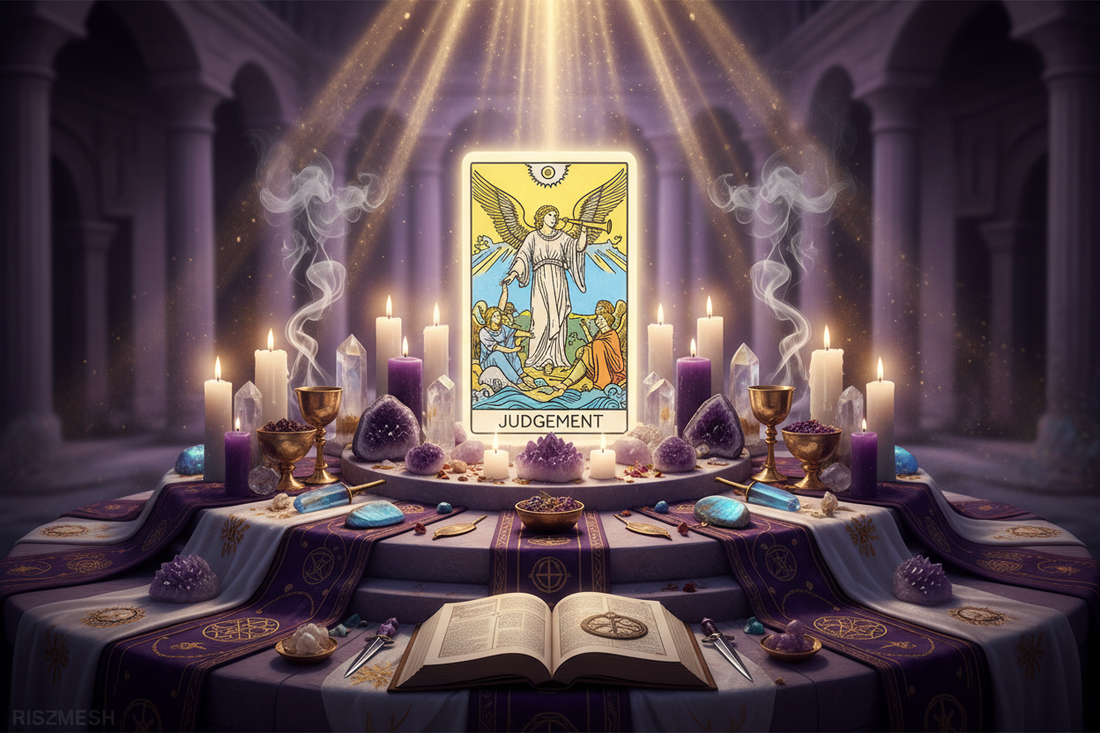 Judgement Tarot Ritual: New Moon Manifestation - Nicole's ritual universe