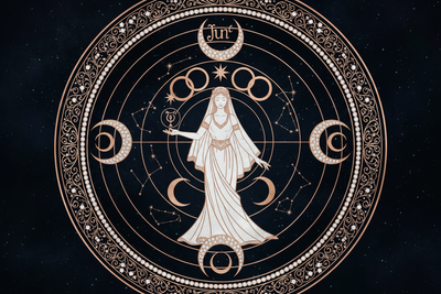 Juno in Astrology: Partnership & Commitment - Complete Guide to Marriage Asteroid