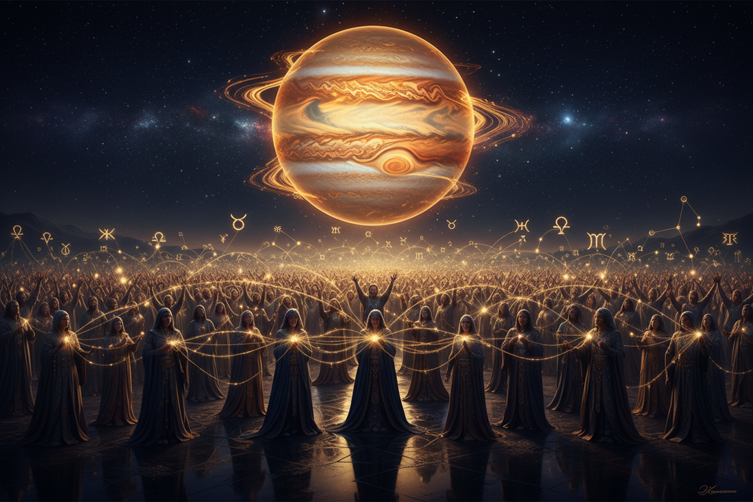 Jupiter Transiting Your 11th House: Your Network Becomes Your Net Worth