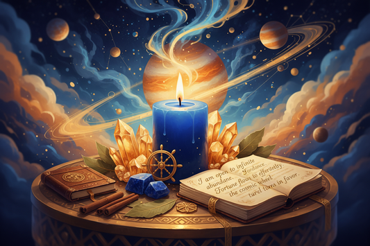Wheel of Fortune + Jupiter Energy: Expansion Ritual