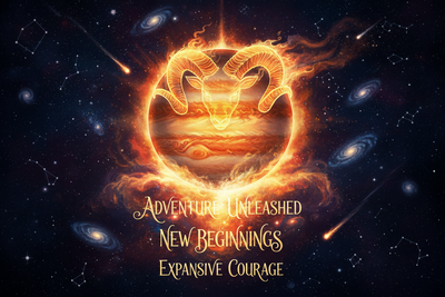 Jupiter in Aries: Adventure Unleashed & The Cycle of New Beginnings