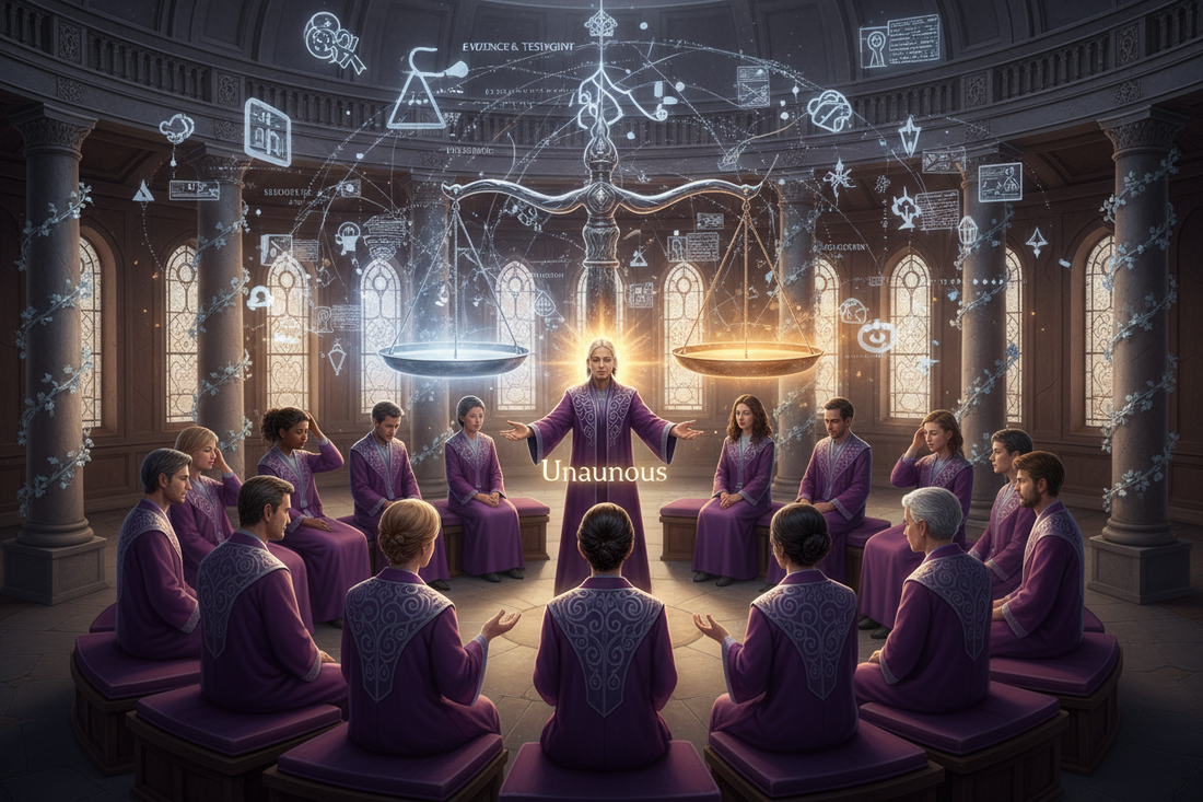 Jury Deliberation as Collective Divination: Seeking Truth Together - Nicole's ritual universe