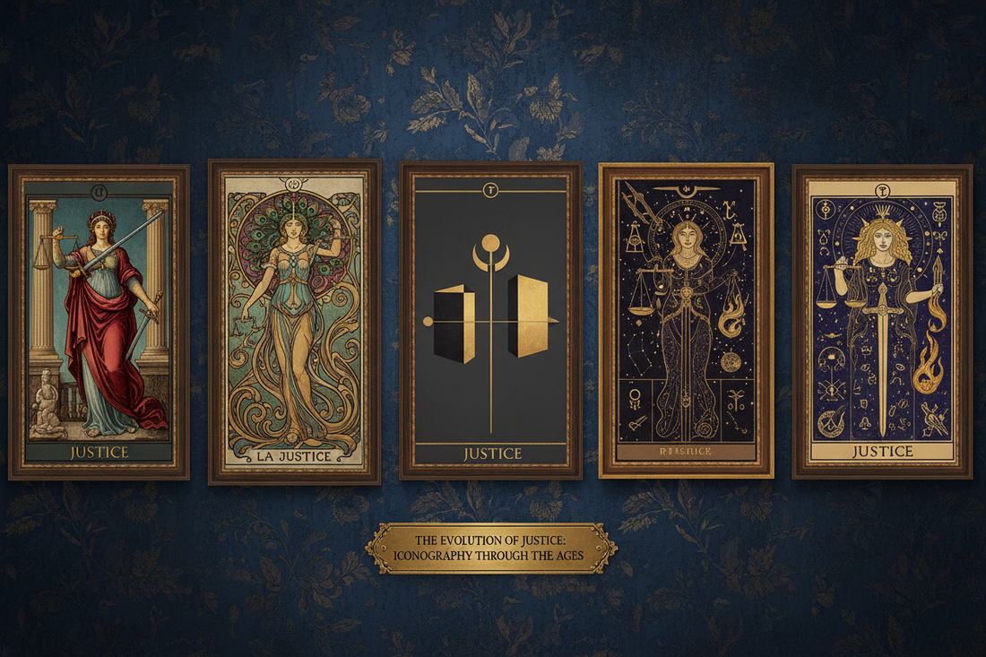 Justice Tarot Art History: Symbolism Across Decks - Nicole's ritual universe