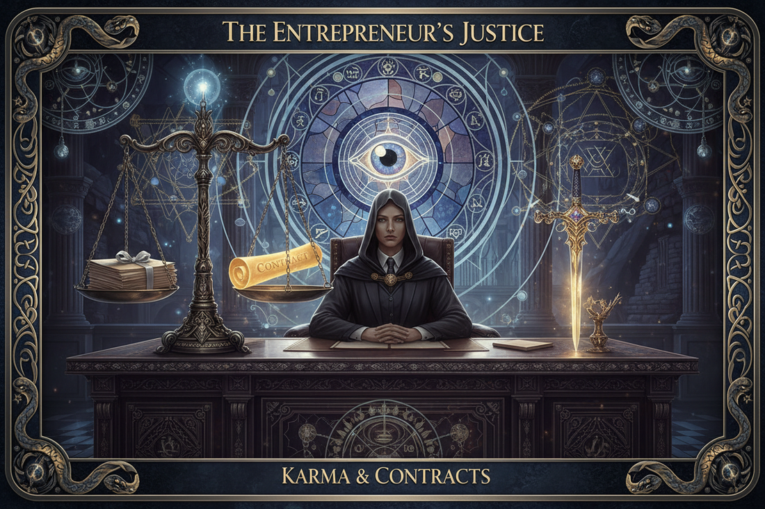 Justice Tarot in Career Readings: Navigating Uncertainty - Nicole's ritual universe
