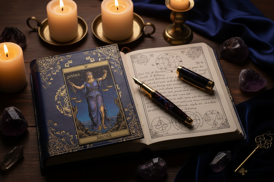 Justice Tarot Journal Prompts: 30 Days of Reflection - Nicole's ritual universe