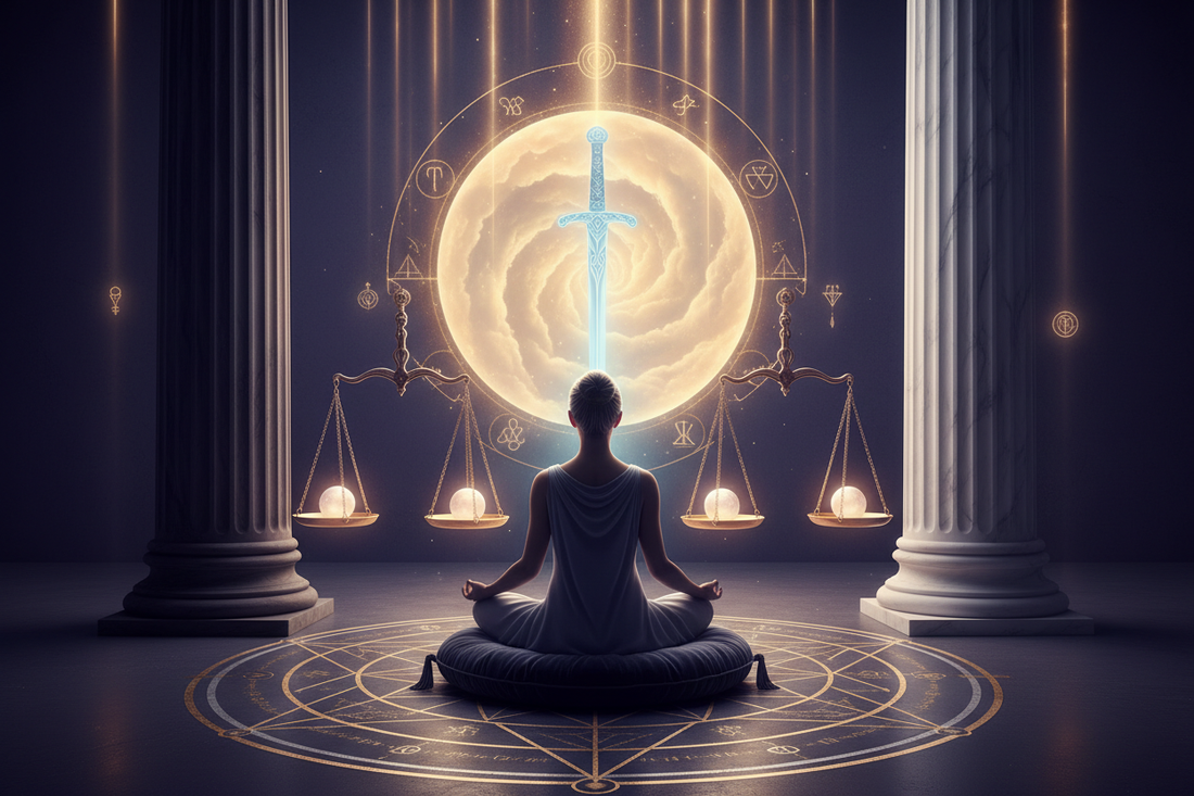 Justice Tarot Meditation: Journey to Your Subconscious - Nicole's ritual universe