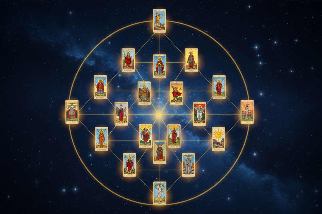 Kabbalah & Tarot: The Major Arcana as a Map of the Tree of Life