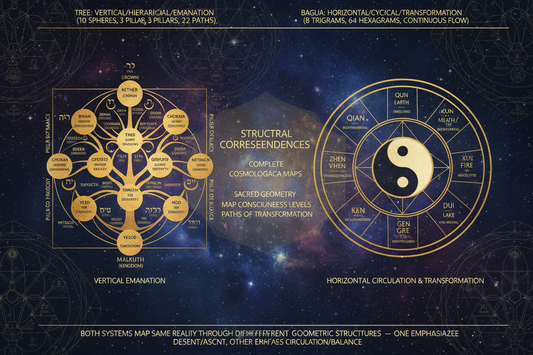 Kabbalistic Symbol Structure vs. Bagua Symbol Structure