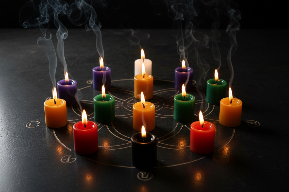 Kabbalistic Candle Magic: Colors, Sephiroth & Intention