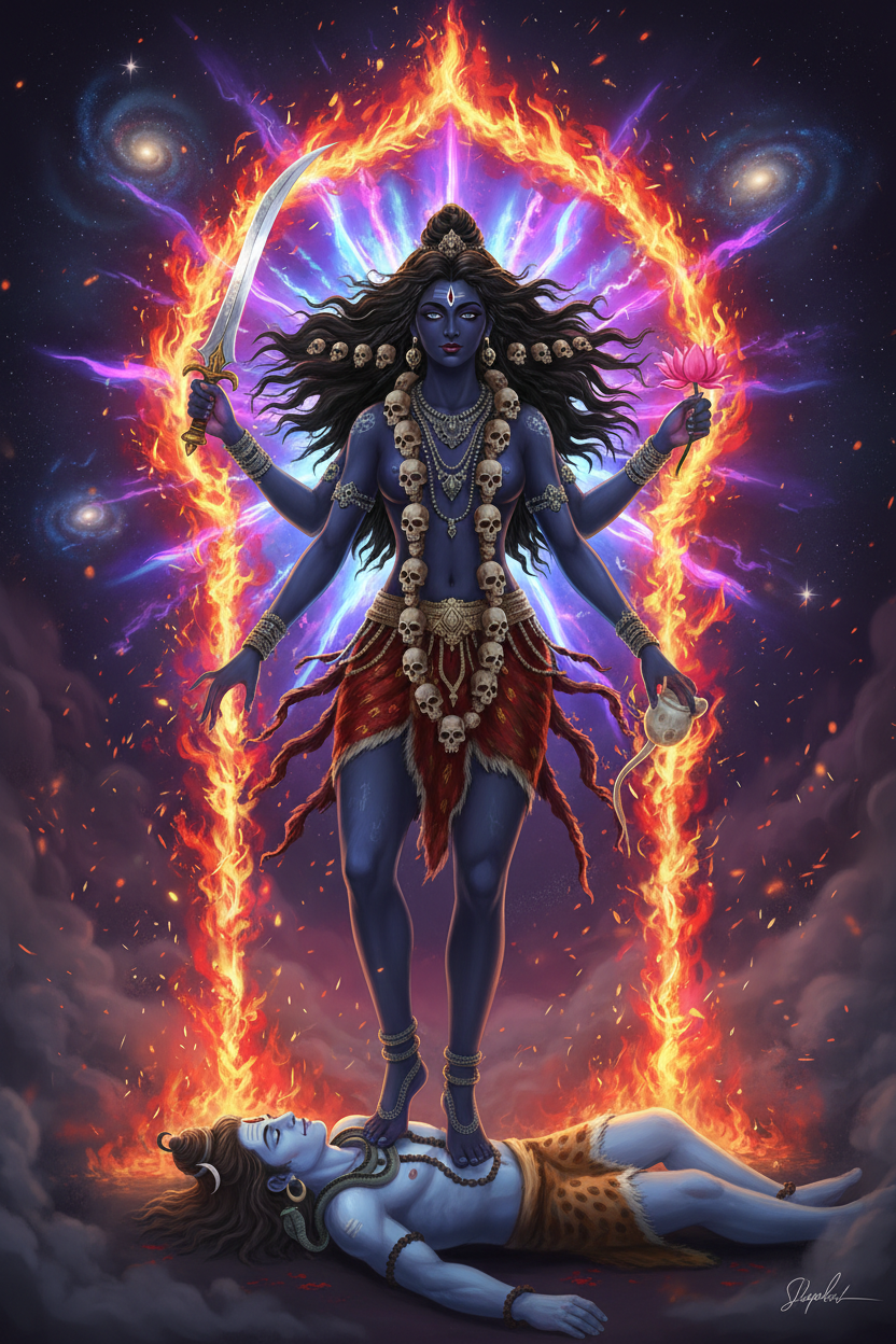 Working with Kali: Complete Guide to the Hindu Goddess of Transformation and Liberation