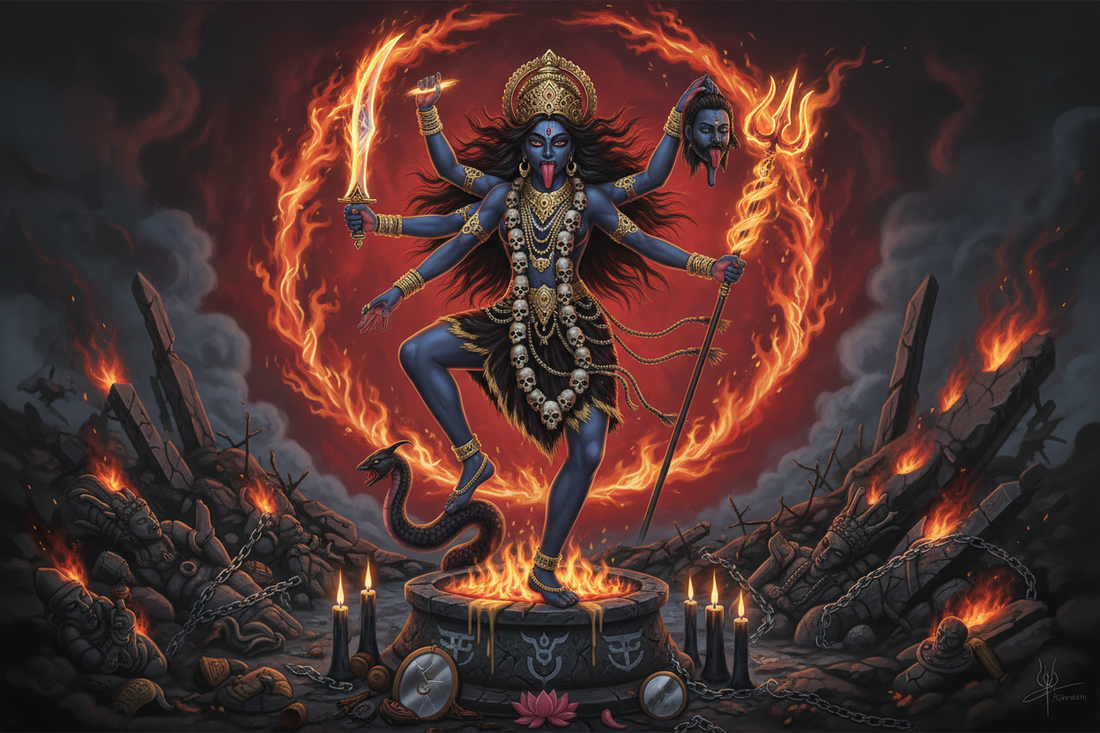 Kali's Destruction Magic: Burning Away What No Longer Serves
