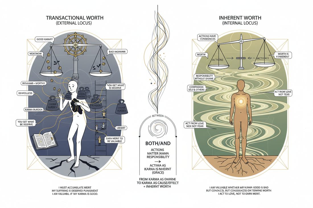 Karma, Merit, and Worth