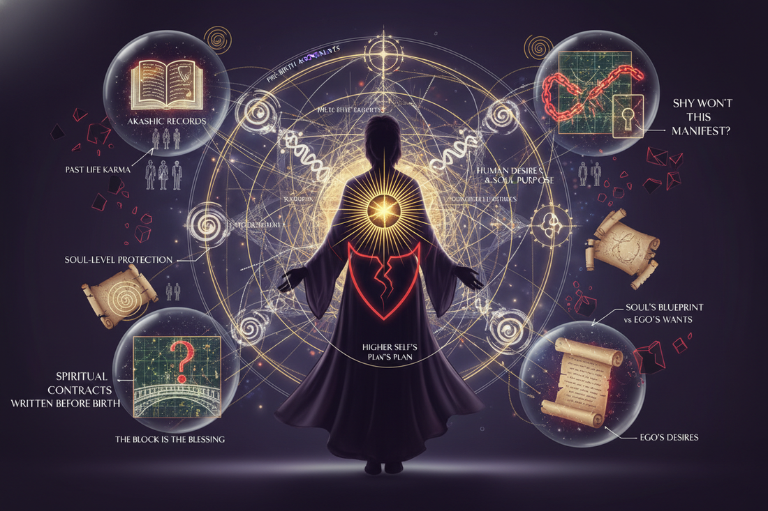 Karmic Blocks and Soul Contracts: The Spiritual Reasons Manifestations Don't Come - Nicole's ritual universe
