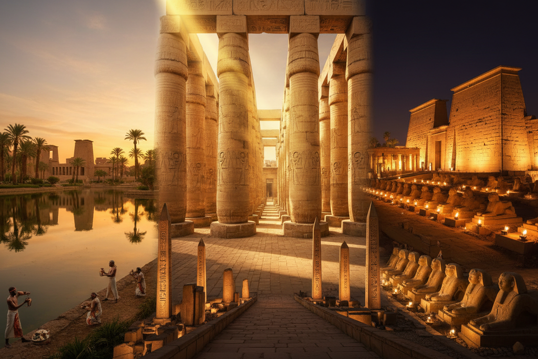 Karnak & Luxor: Egypt's Temple Complexes as Initiation Paths - Nicole's ritual universe